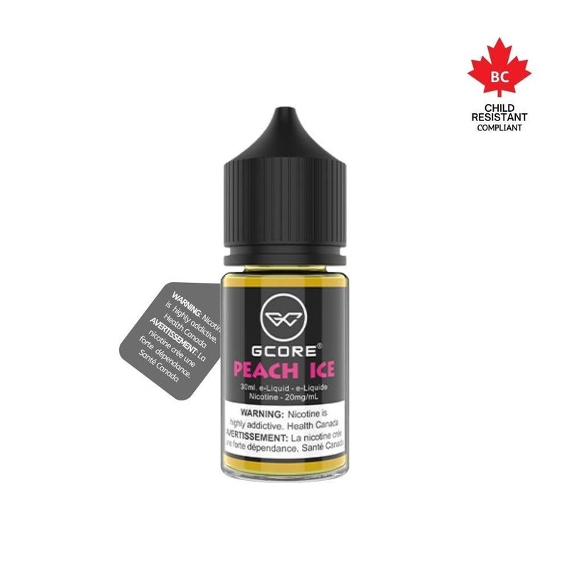 GCORE Salt - Peach Ice 30mL