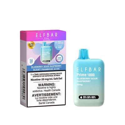 Elfbar Prime 1800 - Blueberry Sour Raspberry