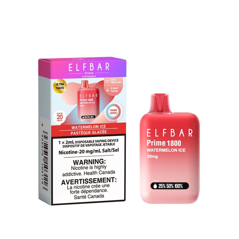 Elfbar Prime 1800 - Watermelon Ice