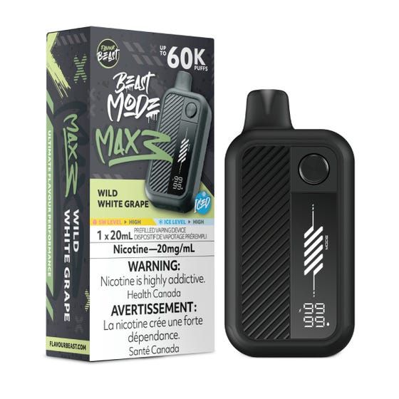 Flavour Beast Beast Mode Max 3 - Wild White Grape Iced