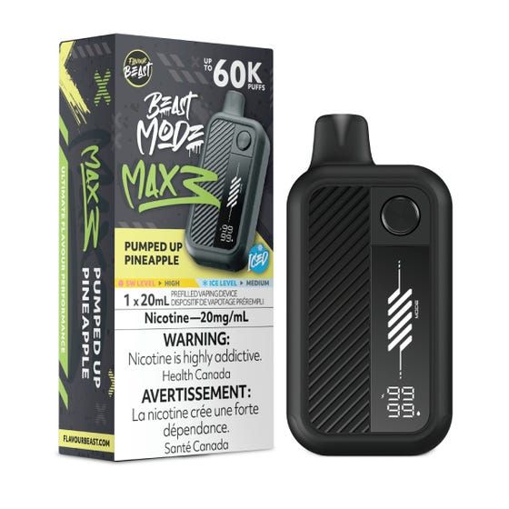 Flavour Beast Beast Mode Max 3 - Pumped Up Pineapple Iced