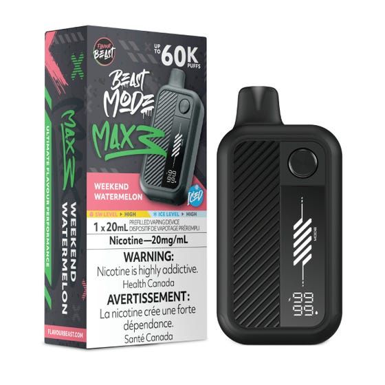 Flavour Beast Beast Mode Max 3 - Weekend Watermelon Iced