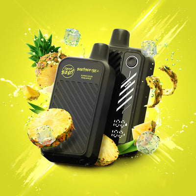 Flavour Beast - Beast Mode Max 2 (50K) Jetable : Ananas Super Acidulé 