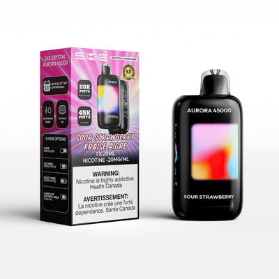 SKE Aurora 45K (45000) Disposable Vape - Sour Strawberry