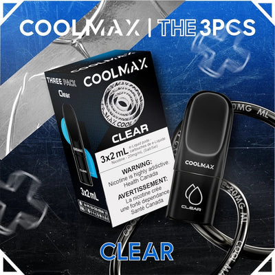 Coolmax Prefilled Pod 3pcs - Clear