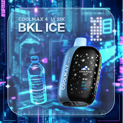CoolMax UI35000 Disposable Vape - BKL Ice (Super Cool)
