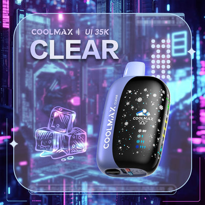 CoolMax UI35000 Disposable Vape - Clear (Super Cool)