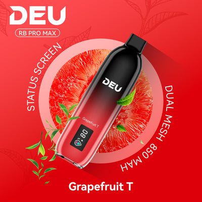 DEU RB 25K PRO MAX+ Disposable Vape - Grapefruit T