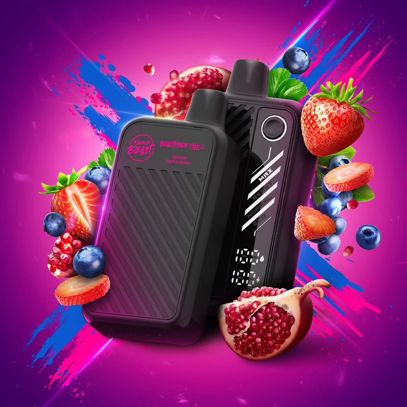 Flavour Beast - Beast Mode Max 2 (50K) Disposable: Trippin' Triple Berry