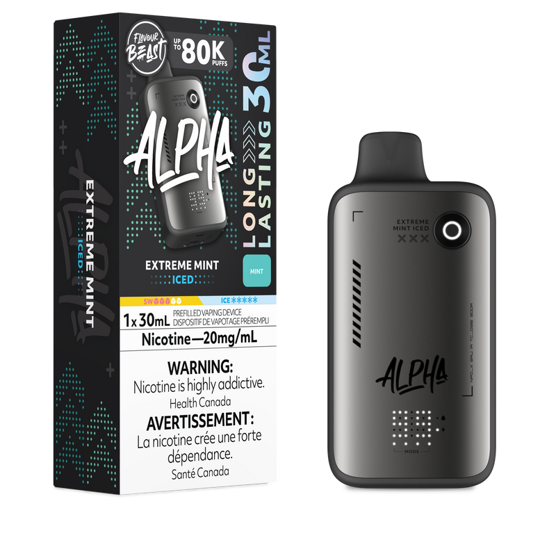 Flavour Beast Alpha 80K Disposable - Extreme Mint Iced