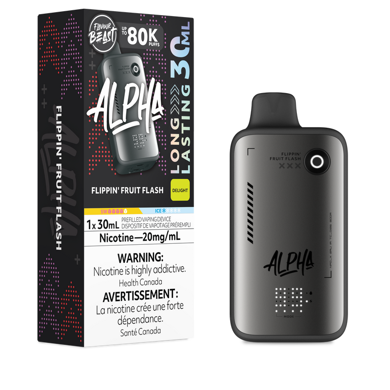 Flavour Beast Alpha 80K Jetable - Flippin Fruit Flash 