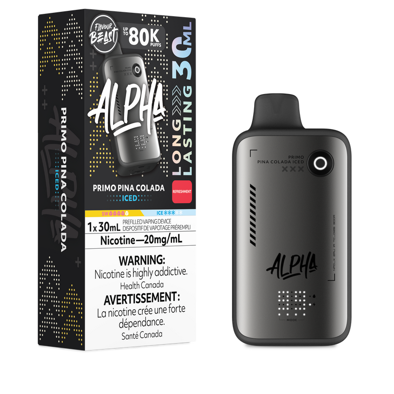Flavour Beast Alpha 80K Disposable - Primo Pina Colada Iced