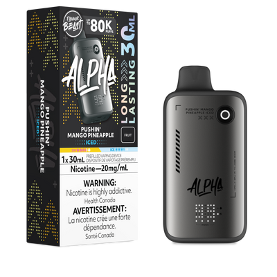 Flavour Beast Alpha 80K Jetable - Pushin Mangue Ananas Glacé 