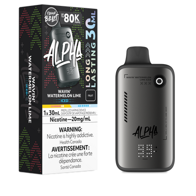 Flavour Beast Alpha 80K Disposable - Wavin Watermelon Lime Iced