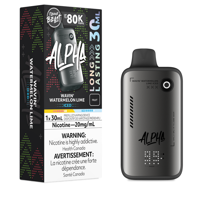 Flavour Beast Alpha 80K Disposable - Wavin Watermelon Lime Iced