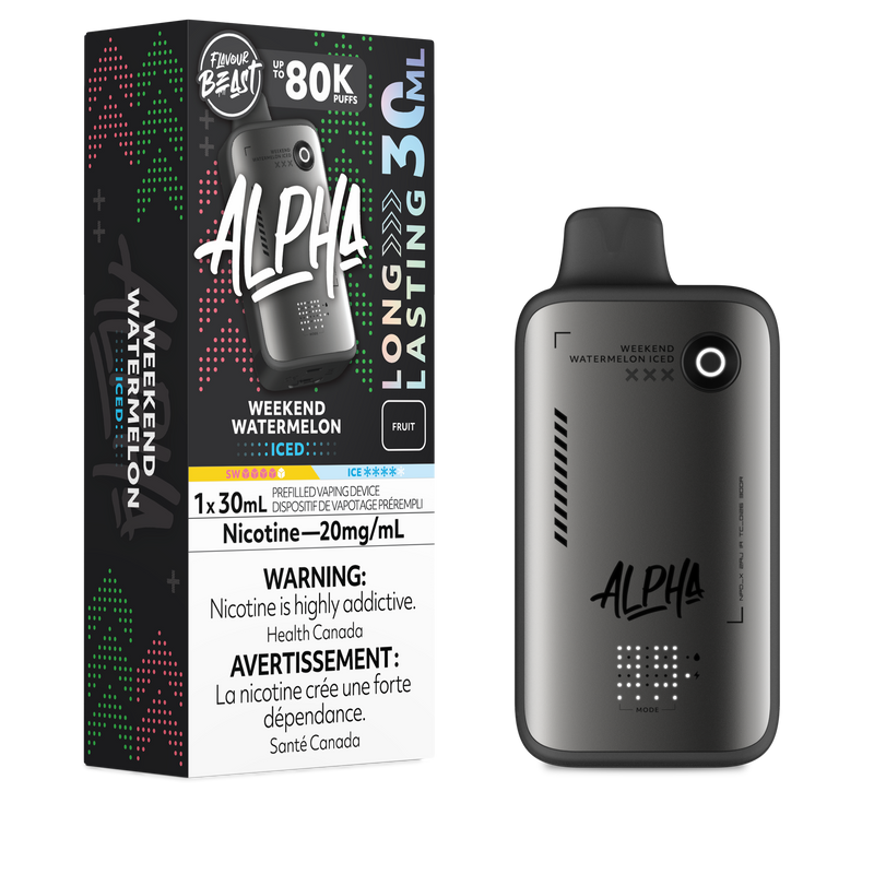 Flavour Beast Alpha 80K Disposable - Weekend Watermelon Iced