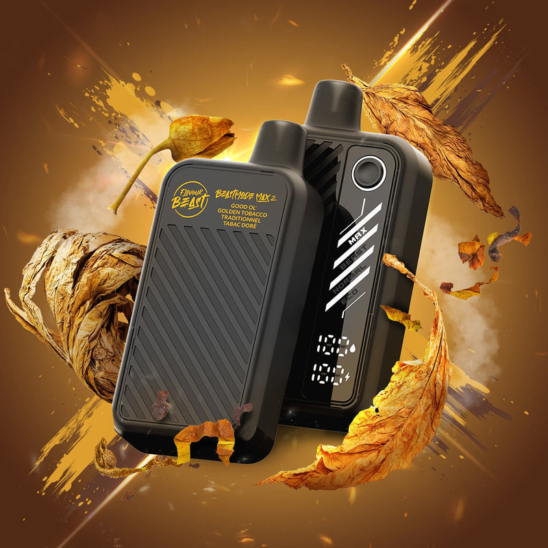 Flavour Beast - Beast Mode Max 2 (50K) Jetable : Bon vieux tabac doré 