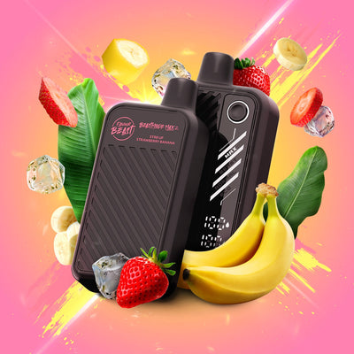 Flavour Beast - Beast Mode Max 2 (50K) Disposable: STR8 UP Strawberry Banana