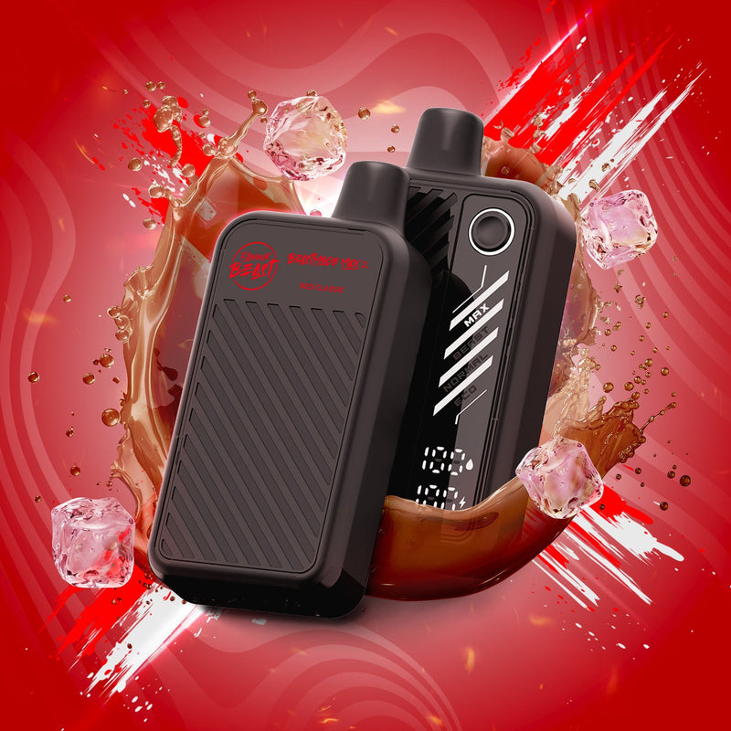 Flavour Beast - Beast Mode Max 2 (50K) Jetable : Rouge Classique 