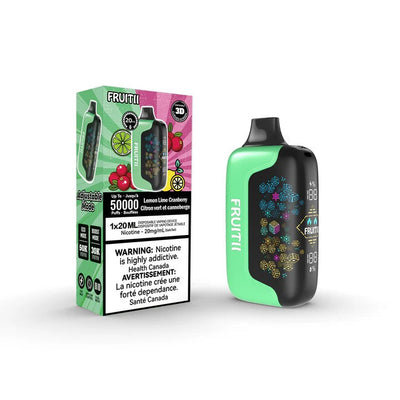 Fruitii 50K (50000) Disposable Vape - Lemon Lime Cranberry