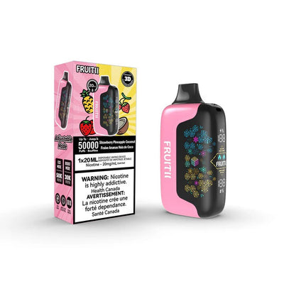 Fruitii 50K (50000) Disposable Vape - Strawberry Pineapple Coconut