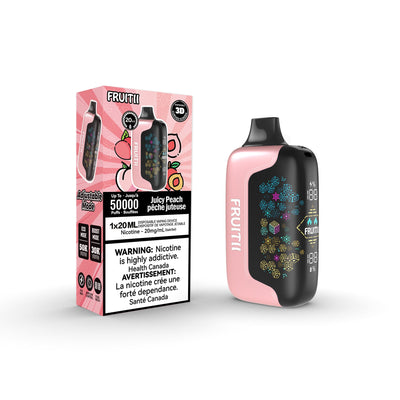 Fruitii 50K (50000) Disposable Vape - Juicy Peach