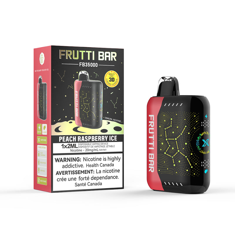 Fruitii Bar 35K Disposable - Peach Raspberry Ice