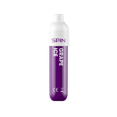Vape jetable Spin 1500 - Raisin glacé 