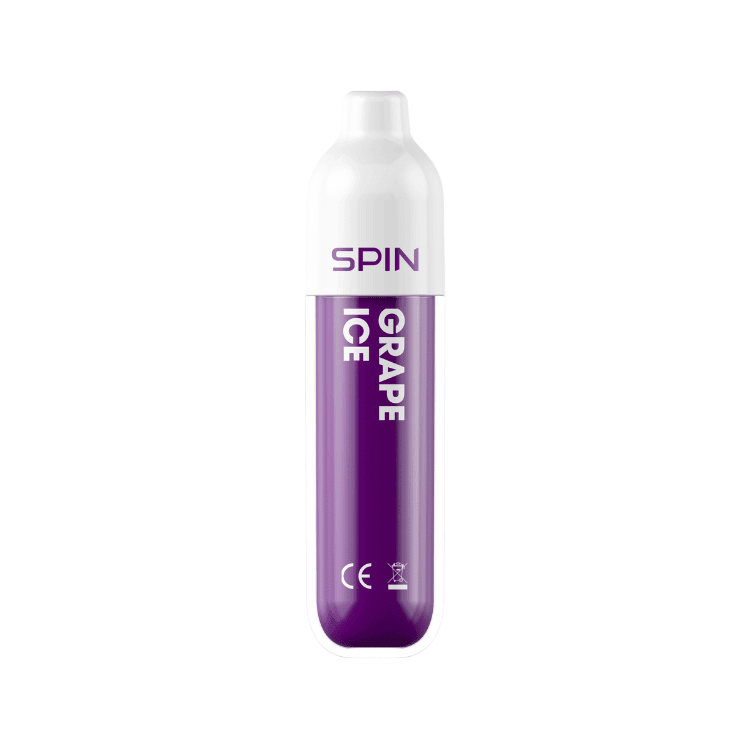 Vape jetable Spin 1500 - Raisin glacé 