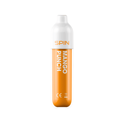Vape jetable Spin 1500 - Punch à la mangue 