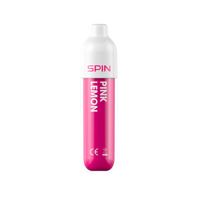 Vape jetable Spin 1500 - Citron rose 