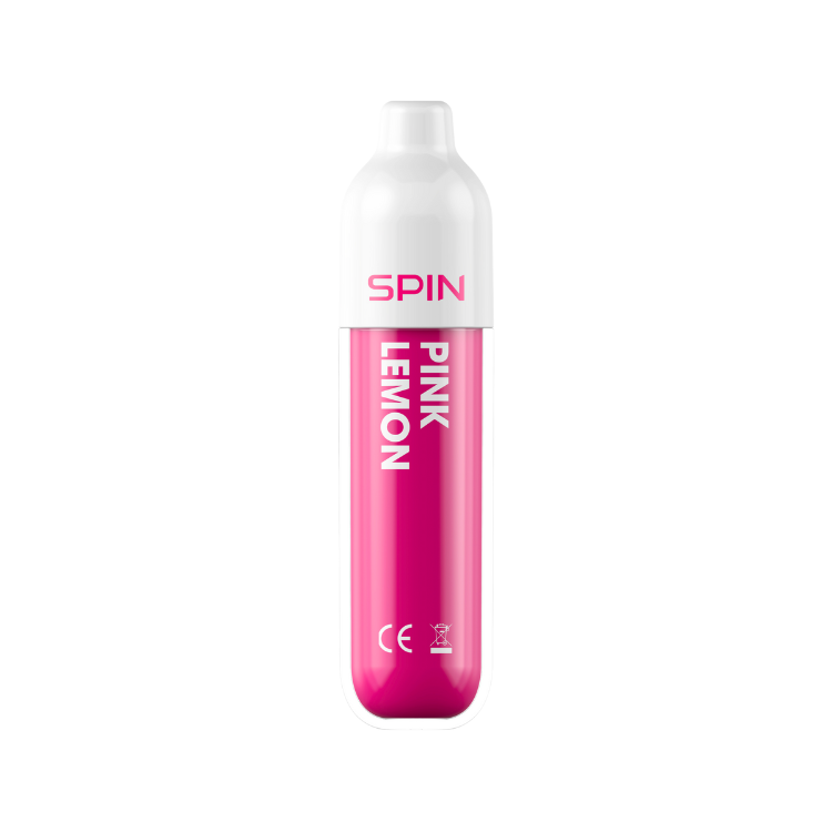 Vape jetable Spin 1500 - Citron rose 