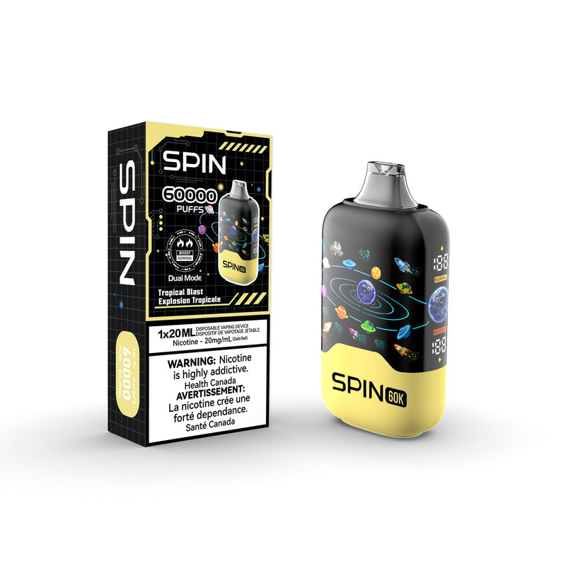 Spin 60K (60000) Disposable Vape - Tropical Blast