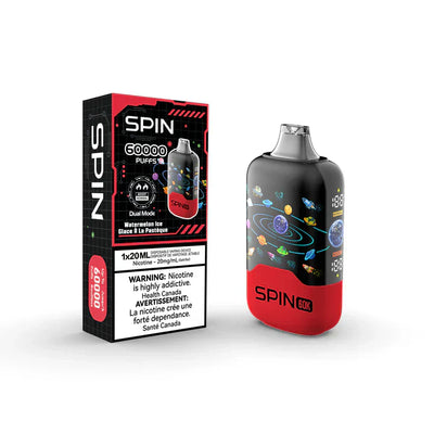 Spin 60K (60000) Disposable Vape - Watermelon Ice