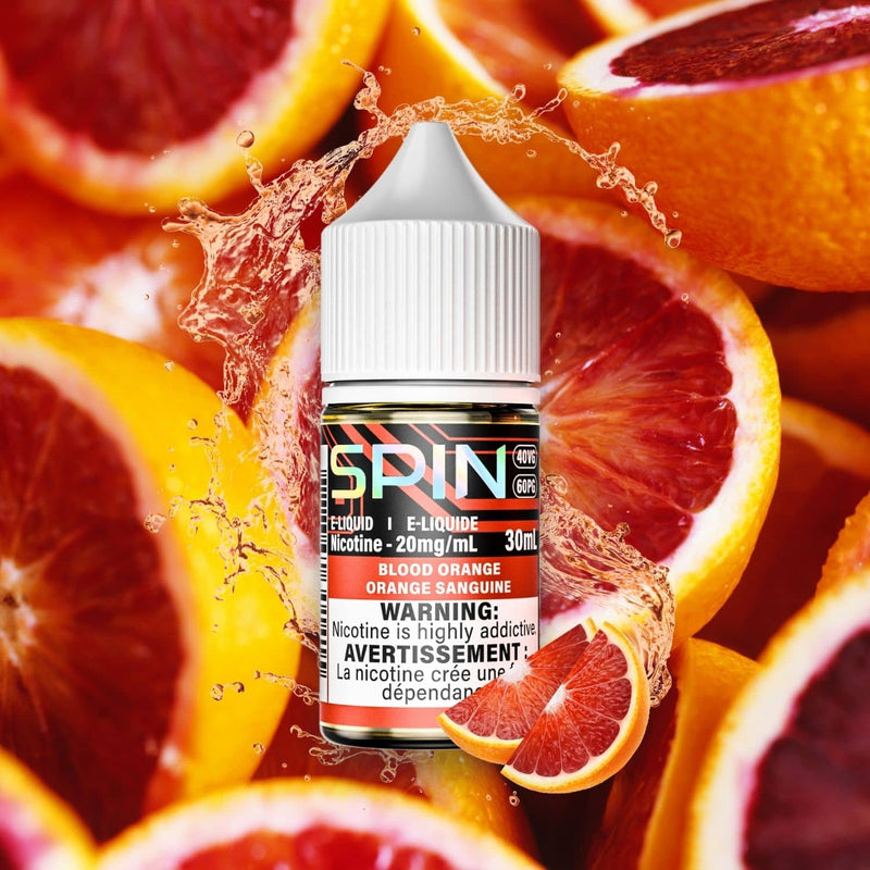 E-liquide Spin Salt - Orange sanguine 