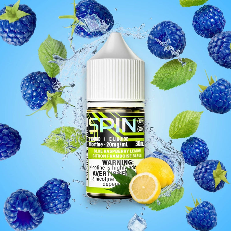 Spin E-Liquid Salt - Blue Raspberry Lemon