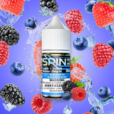 Spin E-Liquid Salt - Blue Razz Ice
