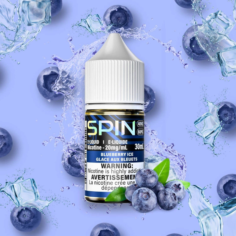 E-liquide Spin Salt - Myrtille Glacée 