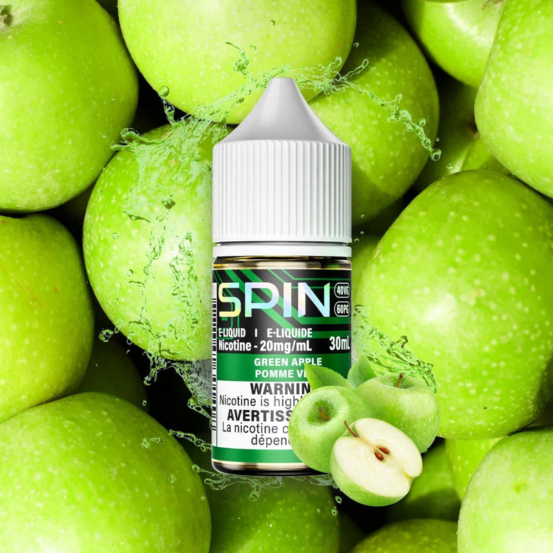 Spin E-Liquid Salt - Green Apple