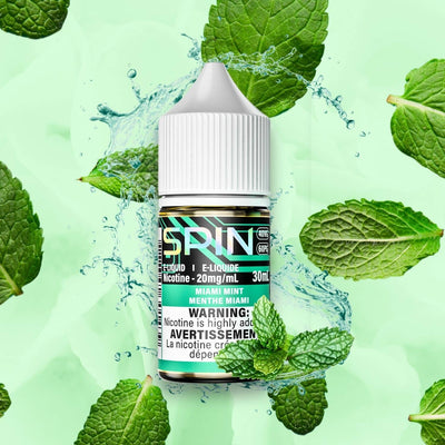 Spin E-Liquid Salt - Miami Mint