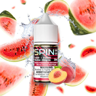 Spin E-Liquid Salt - Peach Strawberry Watermelon