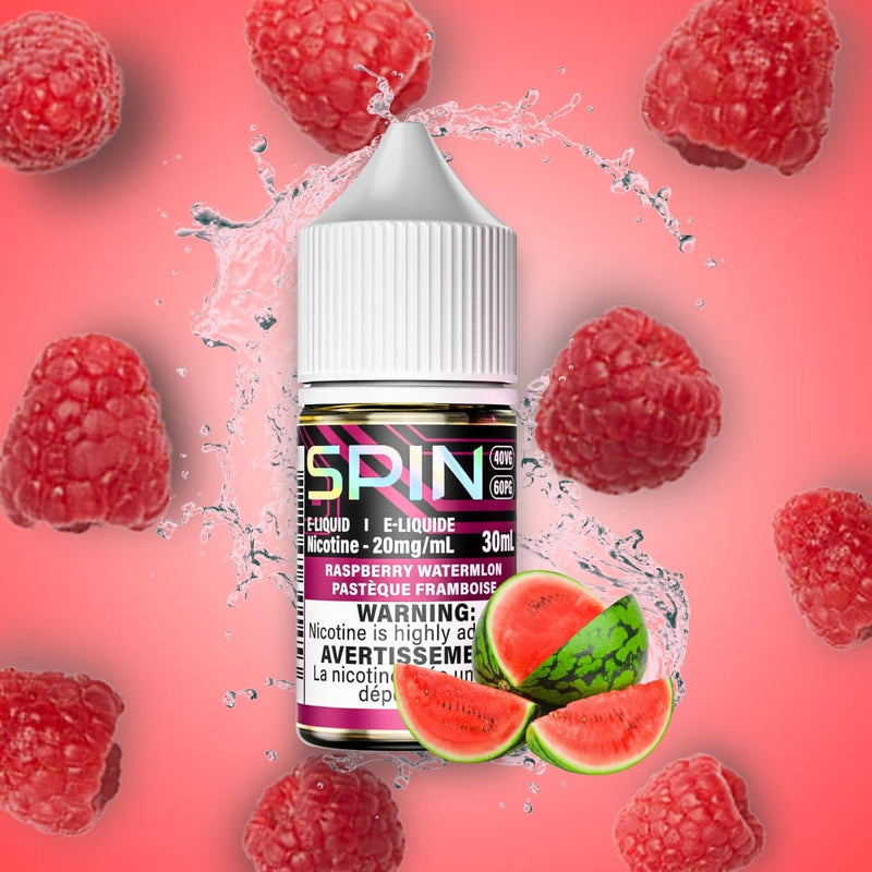 E-liquide Spin Salt - Framboise Pastèque 