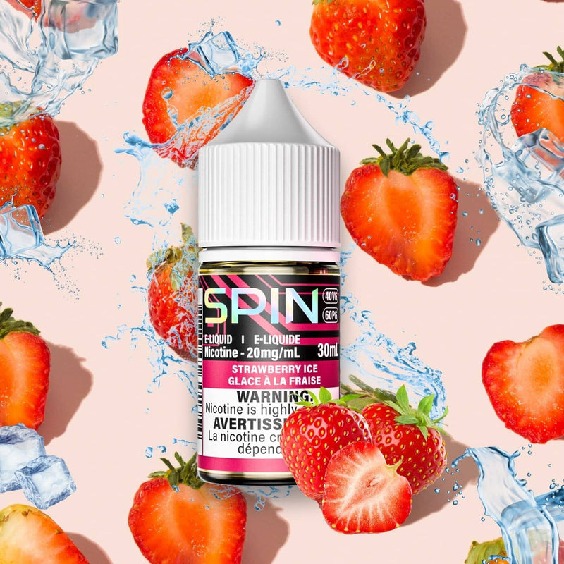 Spin E-Liquid Salt - Strawberry Ice