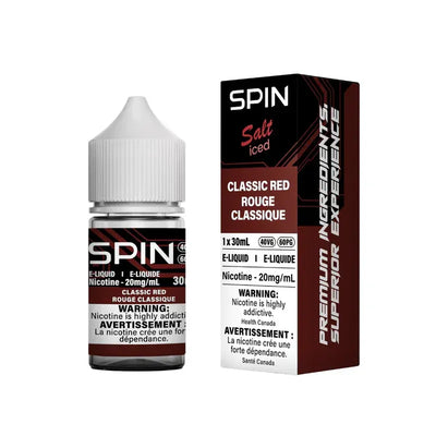 Spin Refresh E-Liquid - Classic Red