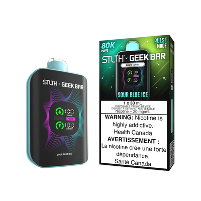 STLTH X GEEK BAR 80K Disposable - Sour Blue Ice