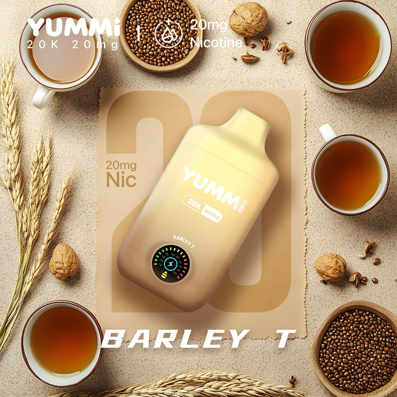 YUMMI 20K (20000) Vape jetable - Barley T