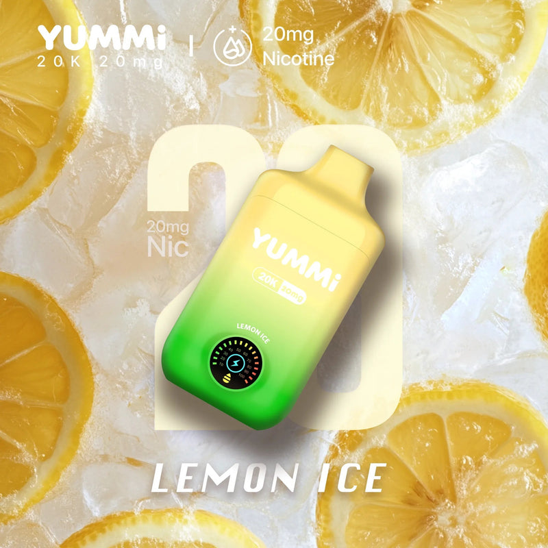 YUMMI 20K (20000) Disposable Vape - Lemon Ice (Super Cool)