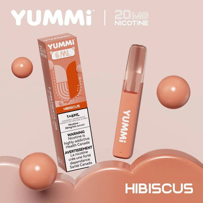 Vape jetable Yummi Dash 2500 - Hibiscus (Super Cool)