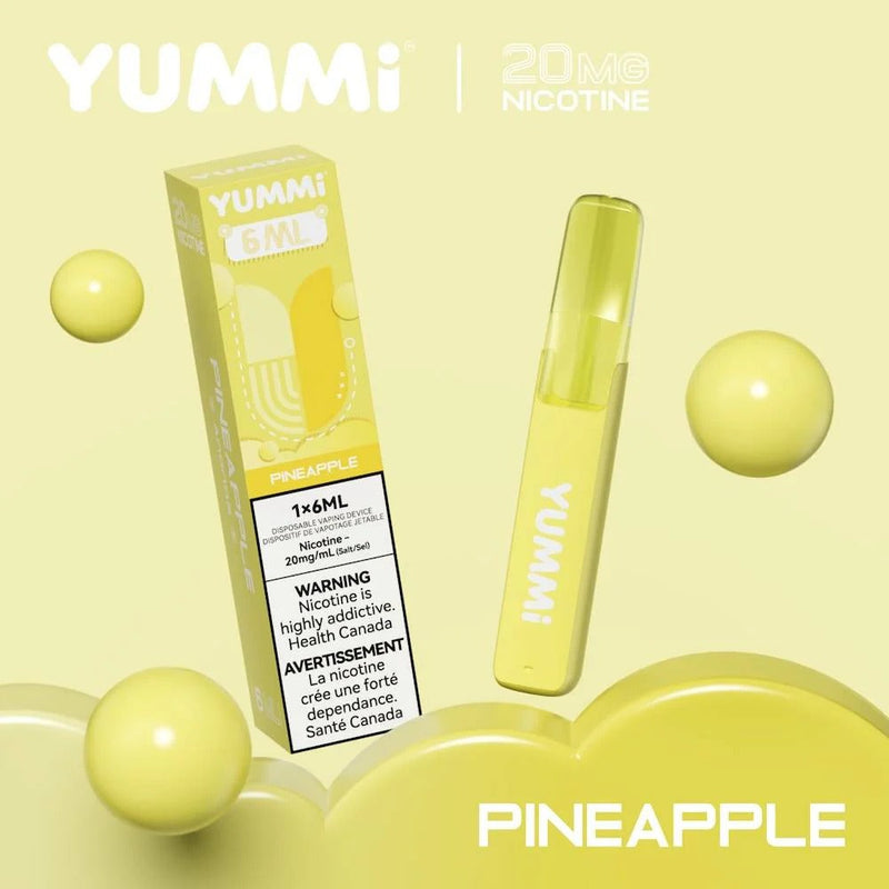 Vape jetable Yummi Dash 2500 - Ananas (Super Cool)