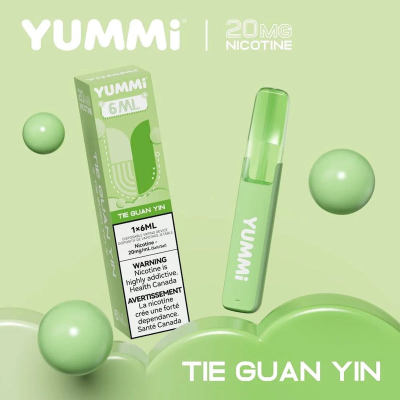 Yummi Dash 2500 Disposable Vape - Tie GuanYin (Super Cool)